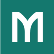 Icon with the letter M from Medicore